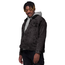 Load image into Gallery viewer, Unisex denim sherpa jacket
